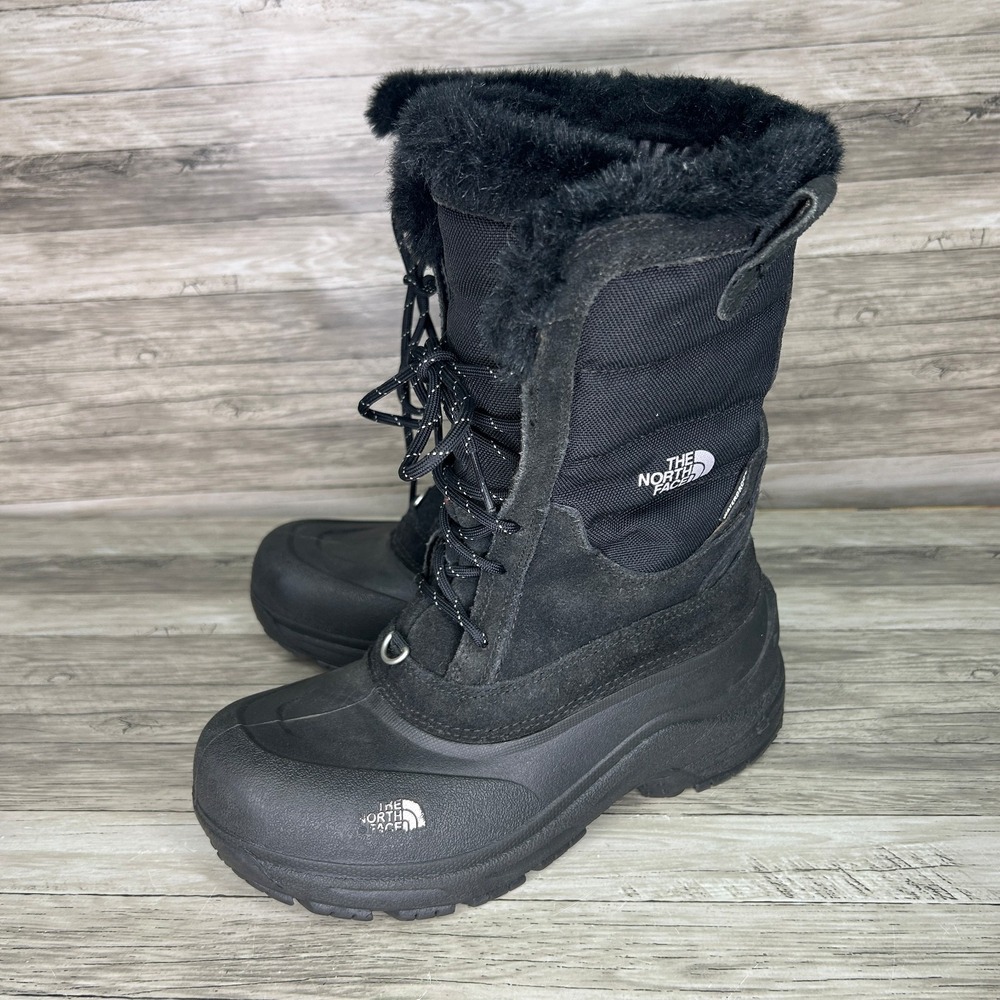 The North Face Chilkat Lace II Youth Girls 5 Waterproof Heatseeker Snow Boot